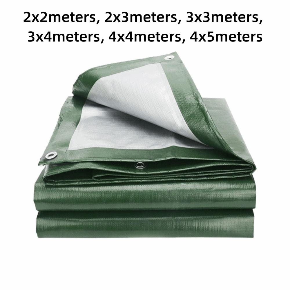 Waterproof Coating Waterproof Tarpaulin Reinforced Edge Multipurpose Tarp Sheet  Porch Shade