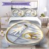 3pcs Duvet Cover Set (1*Duvet Cover + 2*Pillowcase, Without Core), SC Freiburg Print Soft All‑Season Bedding Set, Home Bedroom Decor Gift