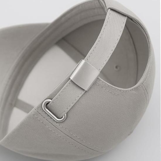 BLESS INTERNATIONAL Бейсболки из премиального хлопка для мужчин и женщин (Серый)