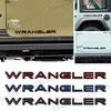 3D Metal Emblem Car Side Fender Rear Tail Trunk Sticker For Jeep Wrangler Logo JK JL TJ YJ Grand Cherokee Overland Compass AS1