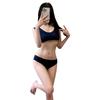 Сексуальное нижнее белье Сексуальный комплект униформы с разрезом на груди Постельная горячая секс-униформа Бесплатный спорт