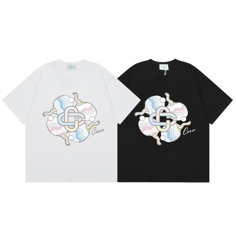 Mens Oversized Cotton Graphic Tee Loose Fit Streetwear Short Sleeve T-Shirt Casual Wear