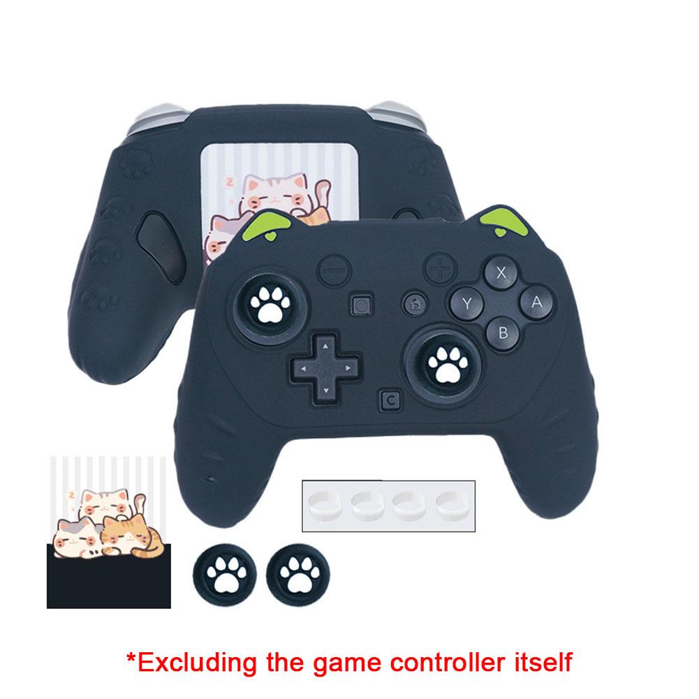 Cat Paw Silicone Soft Shell Gamepad Sticker Skin For Switch 2 Pro/NS2 Pro Game Controller Case Thumb Stick Grip Cap Cover