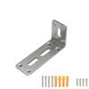 L Shaped Corner Brackets 90 Degree Right Angle Bracket Joint Fastener For Wood Furniture Bedframe Cabinet Connection Fixing