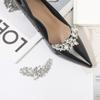 1Pcs Women Shoe Floral Buckle Diy  Shoe Clip Detachable Wedding Shoes High Heel Shoe Accessories Shiny Shoes Ornaments