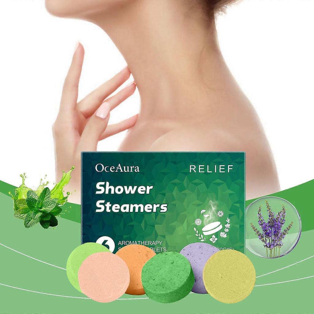 Bath Steam Aromatherapy Tablets, Gentle Skin Cleanser Enjoy Bath Stay Fragrance Multi-Scented Bath Tablets