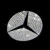 C200 E200 Новый Для Mercedes Benz 45/49 мм Автомобильный Руль Кристальный Алмазный Стикер Эмблема Для Mercedes Benz AMG A B C E S GLA CL
