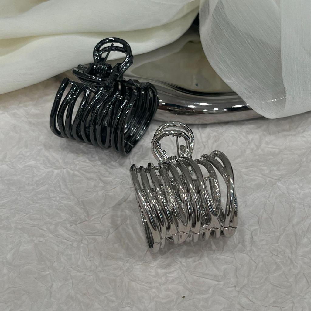 Элегантная заколка для высокого конского хвоста - металлическая шпилька для женских причесок