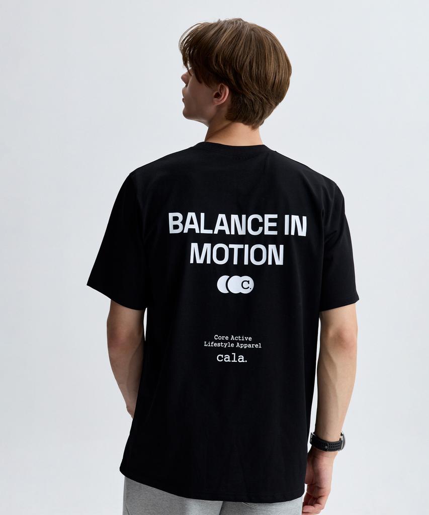 Kalla Balance In Motion Balance Fit Футболка с коротким рукавом_Черная