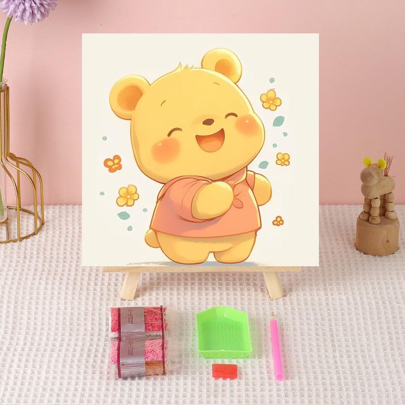 Детский DIY Подрамник для Алмазной Живописи - Мультяшное Декоративное Украшение для Кабинета.