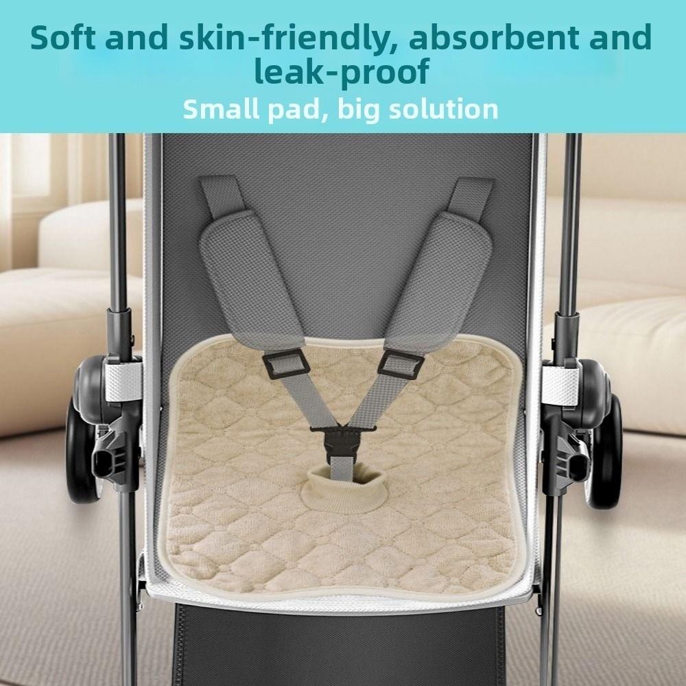 Nonslip Design Strollers Liner Water-Absorbent Seat Pad Kids Stroller Accessories