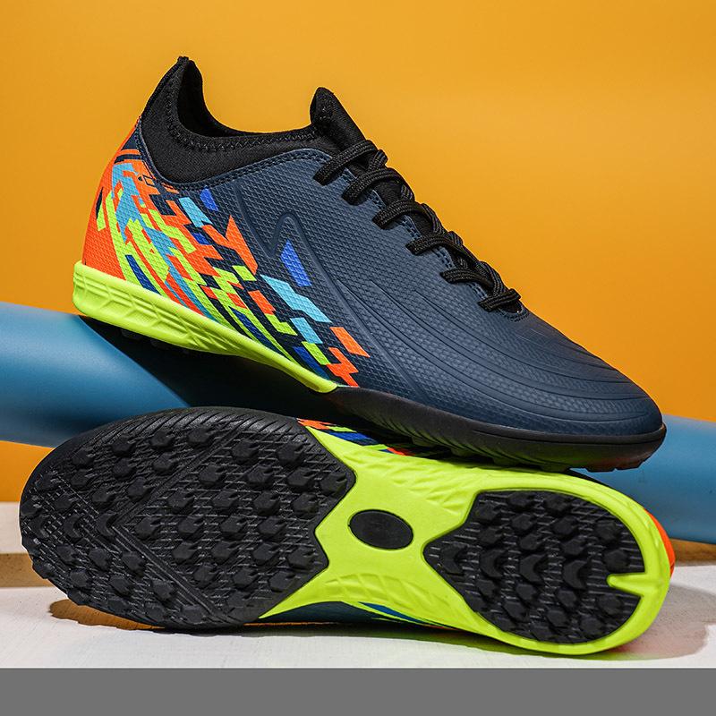 Внешняя торговля новая футбольная обувь мужская сломанные шипы AG длинные шипы трава трава студенты молодежная тренировочная обувь профессиональные соревнования