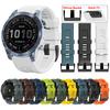 Ремешок QuickFit 22 мм 26 мм для Garmin Fenix 7X 7 Solar/6X 6 Pro 5 5X Plus 3 3HR/Epix Smartwatch Браслет для часов Силиконовый Браслет 1:1