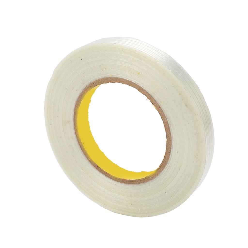 5Pcs Filament Strapping Tape Transparent Fiberglass Strong Tensile for Packing Sealing