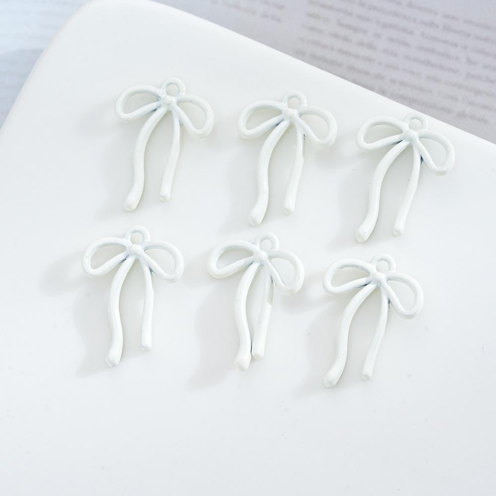 Подвеска-кулон в виде лука-стримера из сплава, Ювелирные изделия, Сделай сам, Ручная работа, Браслет, Ожерелье, Подвеска, Материал для аксессуаров