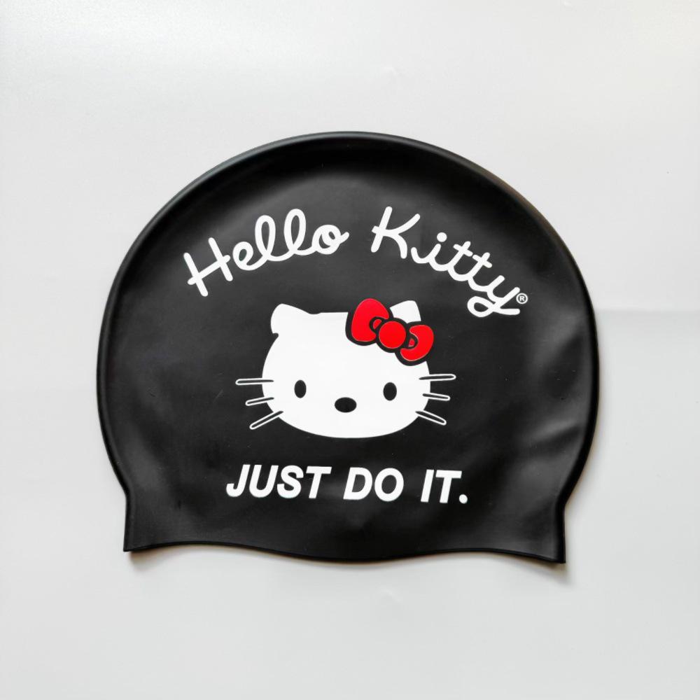 Очень большая мультяшная силиконовая шапочка для плавания для мальчиков и девочек – Водонепроницаемая и мягкая