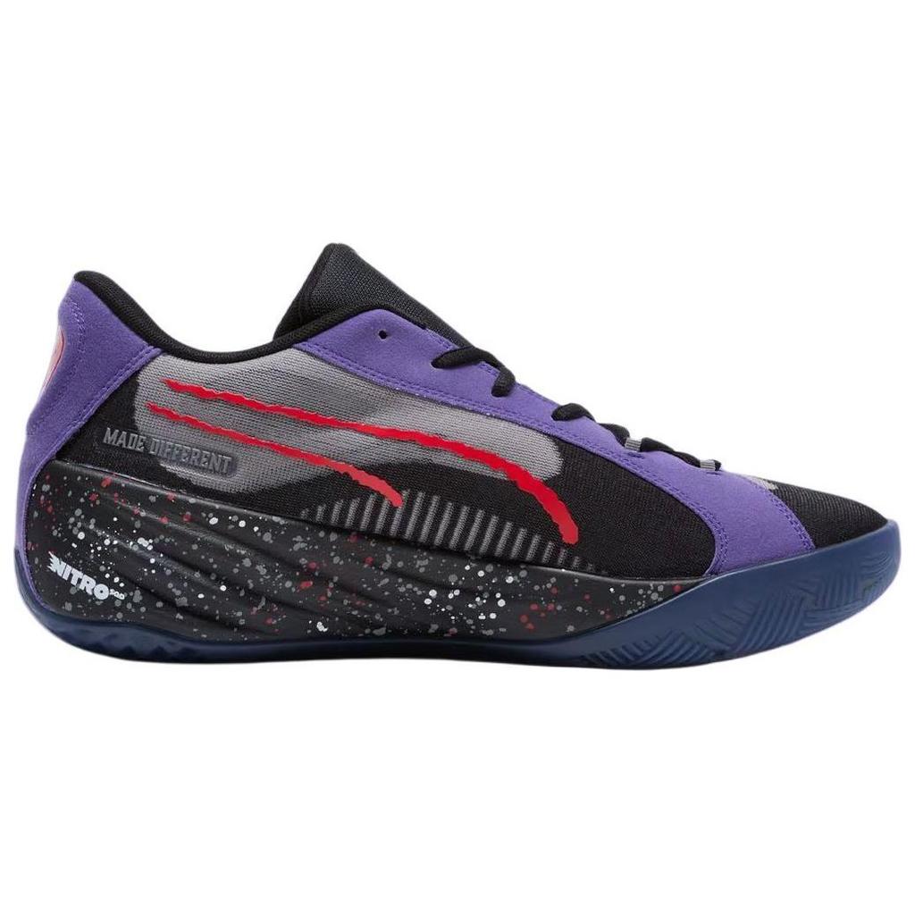 RJ Barrett x PUMA All Pro Nitro Удобные Нескользящие Износостойкие Низкие Баскетбольные Кроссовки Мужские 312475-01