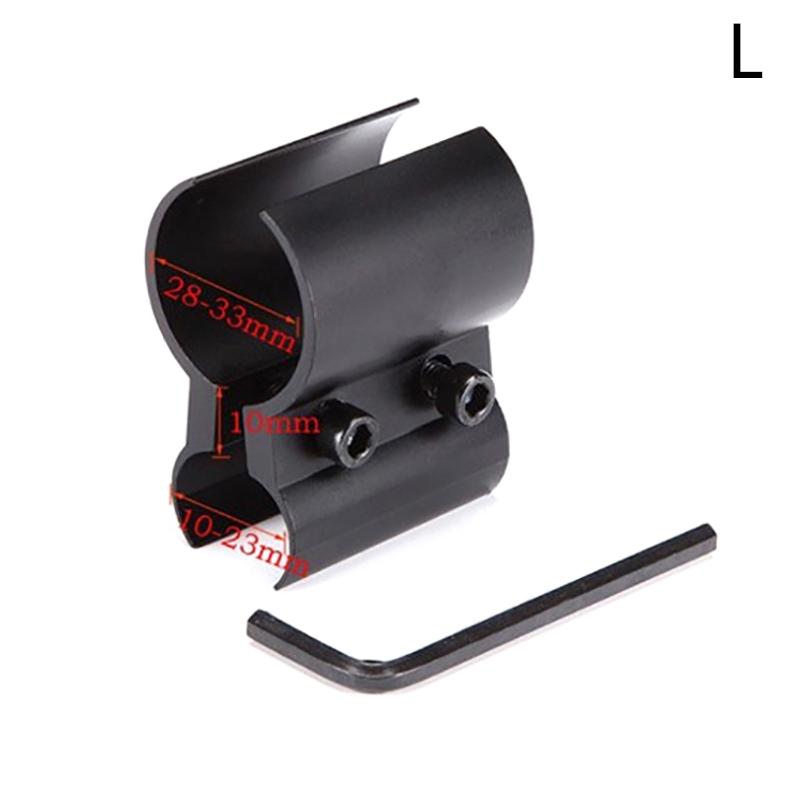 Rifle Barrel Scope Mount Guide Clamp Row Clip Easy Fit For Ir Night Vision Flashlight Telescope Sight Laser Hunting Accessories