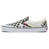 Classic Slip-On 138 Sidestripe - Black Checkerboard Unisex Sneakers VN000BW3BKC