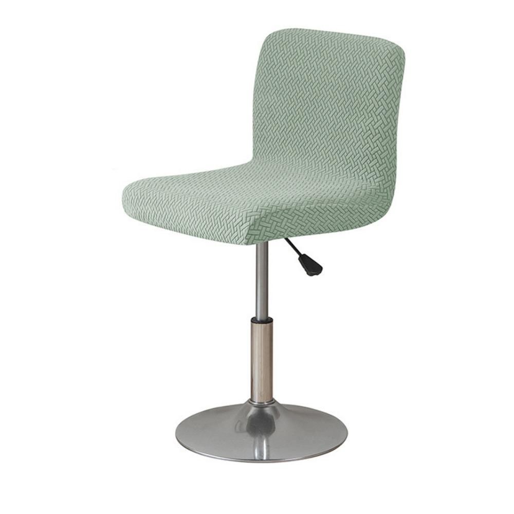 Stretchable Restaurant Stool Cover Jacquard Pattern Dining Chair Cover  for Dining Room
