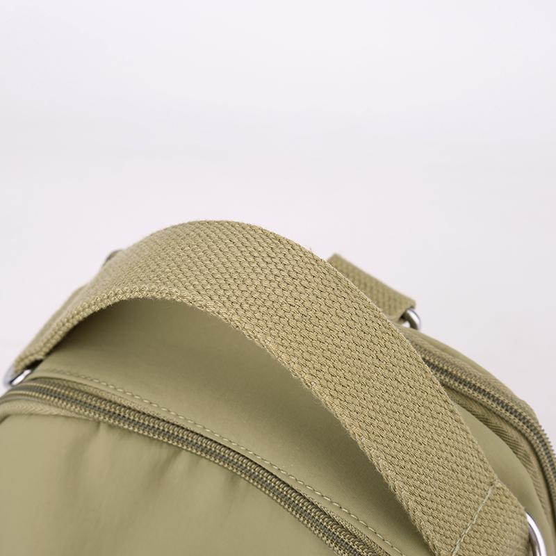 Женская многофункциональная сумка через плечо кроссбоди однотонная сумка-тоут дорожная сумка нейлоновый маленький рюкзак