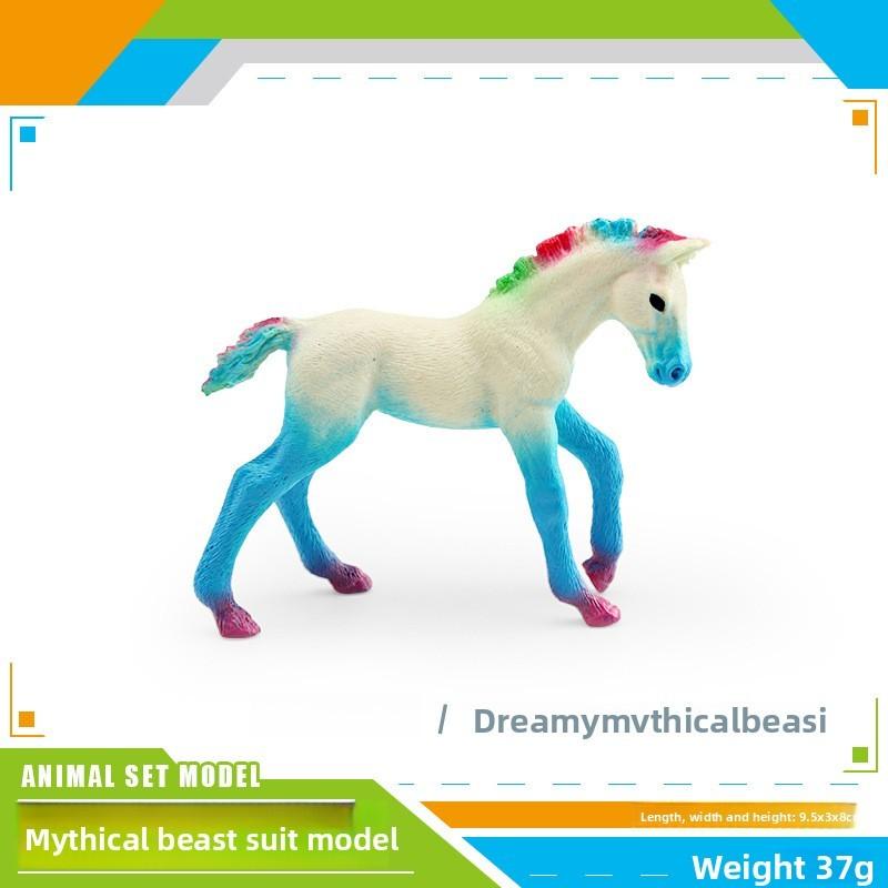 Dreamland Mythical Beast Unicorn Pvc Figurine For Kids Room Decor And Collectors