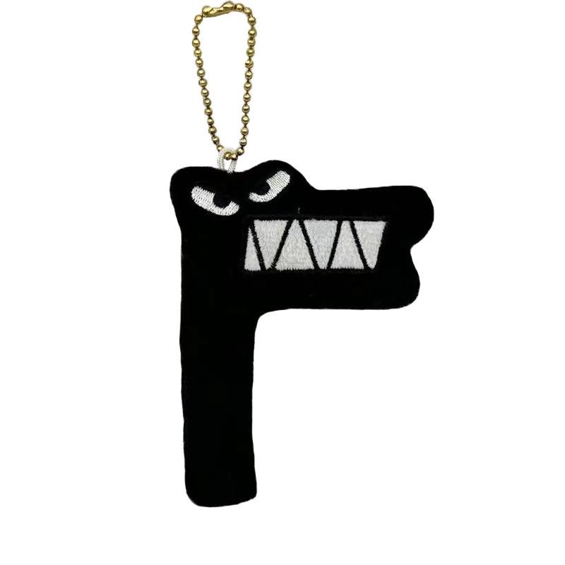 Алфавит Лор Милая плюшевая игрушка Брелок Подвеска для сумки Мягкая кукла Рождественский подарок на день рождения