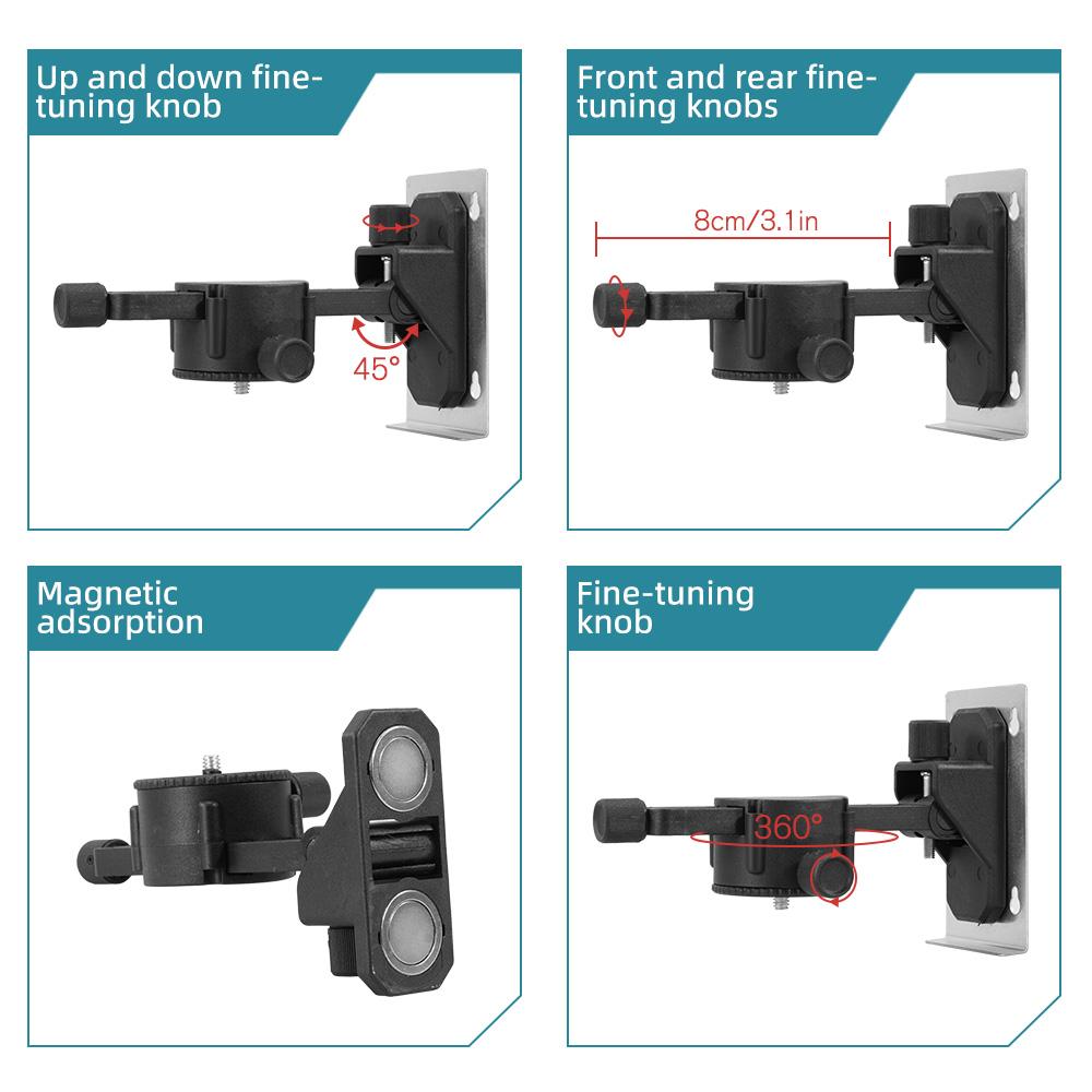 Yofidra 4D Профессиональный Лазерный Уровень 16 Линий Горизонтальный И Вертикальный С Управлением Через Приложение 360° Самовыравнивающиеся Лазерные Уровни