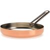 Poêle En Cuivre Étamé Pentole Agnelli ALCU111PI24 Avec Poignée Tubulaire En Acier Inoxydable Et Fond À Induction,24 Cm