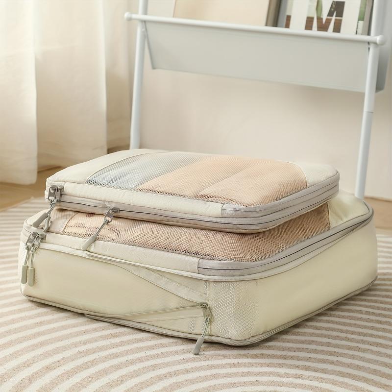 5 шт./набор Прочный полиэстер Хранение для чемодана багажа Органайзер для одежды Нижнее белье Разделенный Компактный Складной Органайзер Сумка
