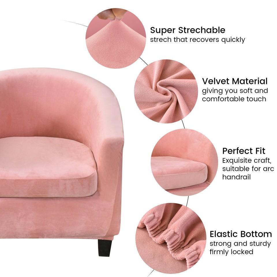 Stretch Armchair Cover Club Chair Cocktail Chair Sofa Covers Lounge Chair Chair Cover