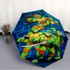 Printed Teenage Mutant Ninja TurtlesPrinted Folding Umbrella,Outdoor,Leisure,And Travel Umbrella,Durable Umbrella Fabric,Birthday And Holiday Gift