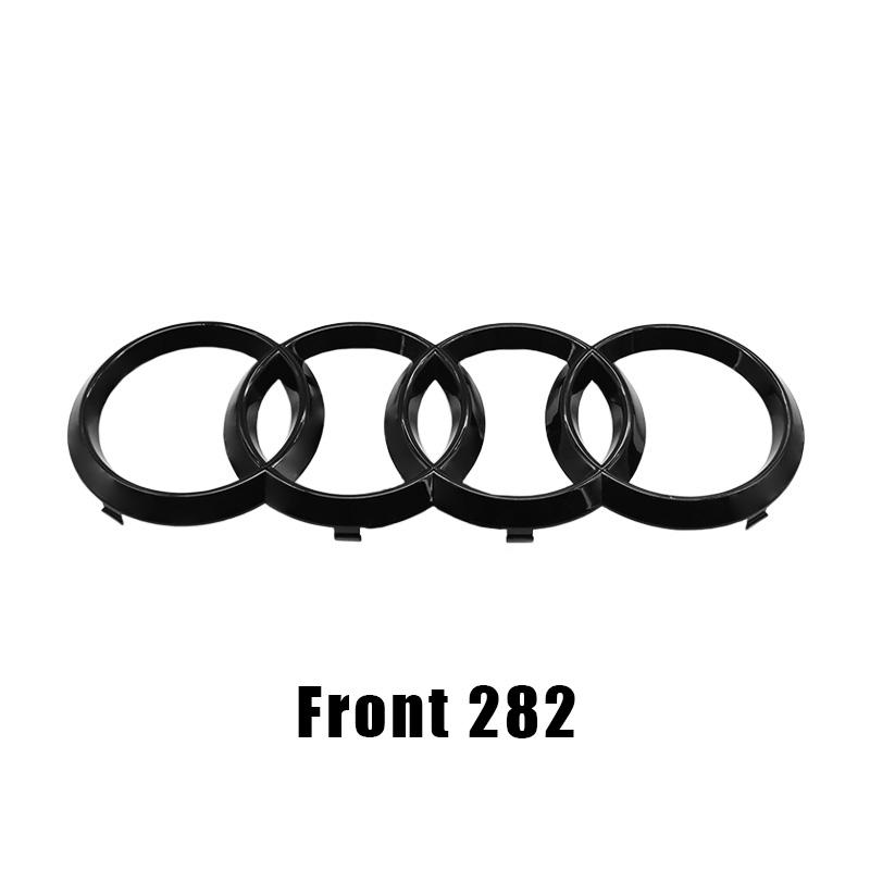 2026 for 4YGYE Q2 emblem Car Hood Front Bonnet Grill Rear Trunk Emblem Badge For Q2 2016-2018