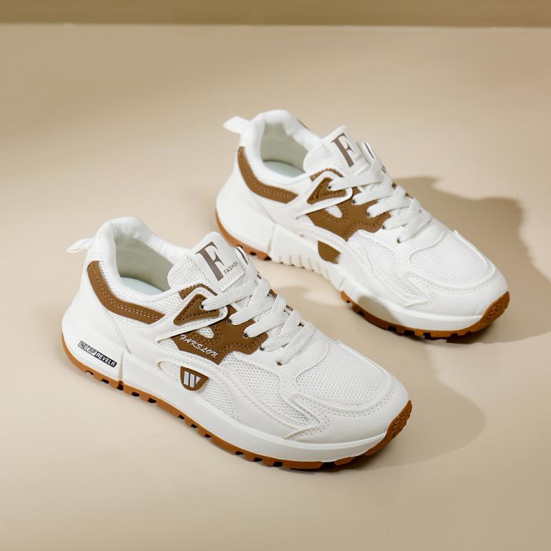 Женская обувь весна весна новая студенческая волна универсальная толстая подошва спортивная одинарная весна осень повседневная обувь H568