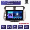 Автомобильный радиоприемник, мультимедийный видеоплеер, навигация, GPS для Toyota Land Cruiser Prado 150 2009-2013, 2din головное устройство 1 + 16 ГБ