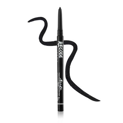 Карандаш для глаз Recode Black Eyeliner Acute Kajal с водостойкой и неразмазывающейся формулой, черный, 0,35 г