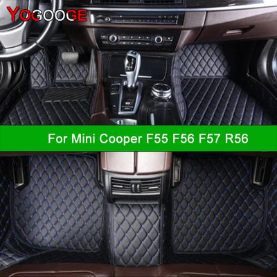 Автомобильные коврики для Mini Cooper F55 F56 F57 R56 Автоковры для ног Coche Аксессуары