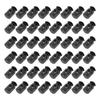 300Pcs Single Hole Spring Cord Locks Nylon Rope Buckle Luggage Clothing AccessoriesLarge