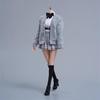 Scale Action Figure CD Toys CD062 High School Girl Sailor Fashion Student Cardigan JK Skirt Suit Outfit with Stockings and Shoes Set and Head Not