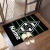 Custom Name Personalized Borussia Monchengladbach Print Carpet, Versatile Home Decor Rug, for Playroom, Apartment, Balcony, Entryway, Hallway Gift