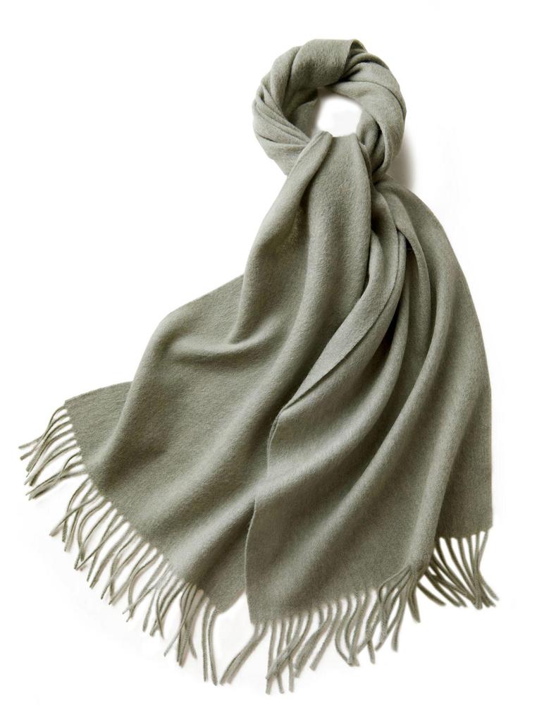 Unisex Retro Wool Scarf - Thick, Warm, and All-Match for Autumn and Winter