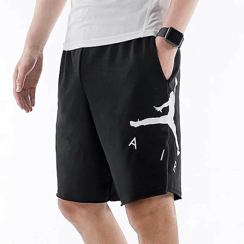 Jordan Air Jumpman Вязаные спортивные дышащие баскетбольные брюки Мужские брюки черные AJ0808-010
