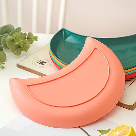 Тарелка с фруктами и сухофруктами, поднос для закусок, конфет, пластиковая кухонная посуда, универсальная тарелка для закусок