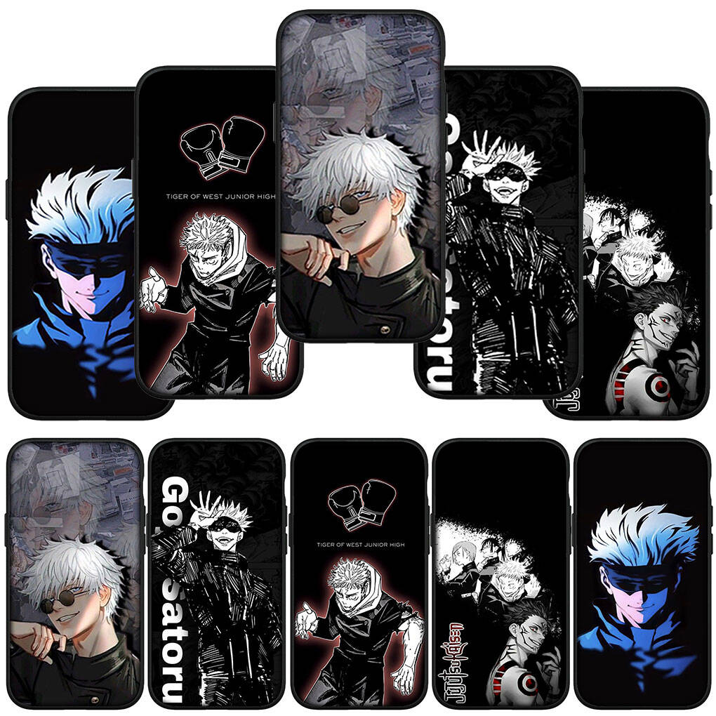 Чехол для телефона Samsung Galaxy S25 S23 S22 S24 Ultra FE A05 A06 A15 A16 A36 A37 A35 A54 A55 A56 A57 A25 A26 A53 Комиксы Годжо Сатору Магическая битва Чехол