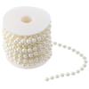 8mm Ivory Pearl Strands 33 Feet Pearl Garland DIY Crafts Faux Pearl Beads  Wedding