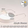 Unisex New Business Rimless Cut Edge Photochromic Myopia Glasses Fashion Design Model Anti-Blue Light Glasses 0 To -4.0