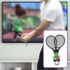 Набор спортивных аксессуаров 12 в 1 для Switch OLED 2022 для контроллера Switch с накладками, теннисными ракетками, фитнес-ремнем для ноги, мечом