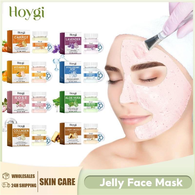 Порошок для желе-маски Увлажняющая Роза 24k Золото Мягкая SPA Питательная Увлажнение Снимающаяся Маска для Лица Освежающая Кристаллическая DIY Маска для Лица