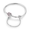 Bracelet Original 925 Sterling Silver Charm Bracelet 17-20CM Heart Love Family Star Moon Bracelet for Women Charm Jewelry Gifts