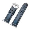 Vintage Watchbands 44mm 40mm 42mm 44mm Handmade Watch Strap Coffee Blue Red Green Replacement Watchwrist Belt Bracelet Accessory
